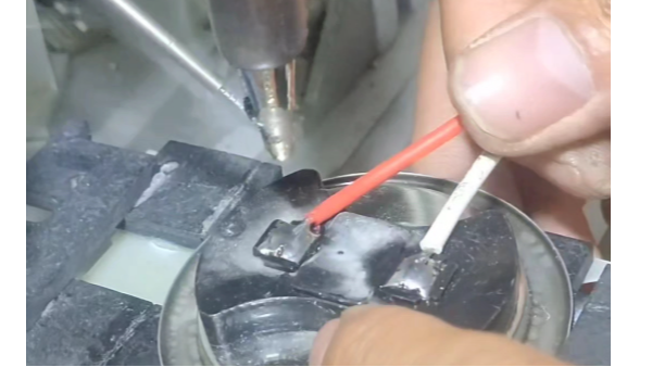 音響喇叭含銀錫絲焊錫效果